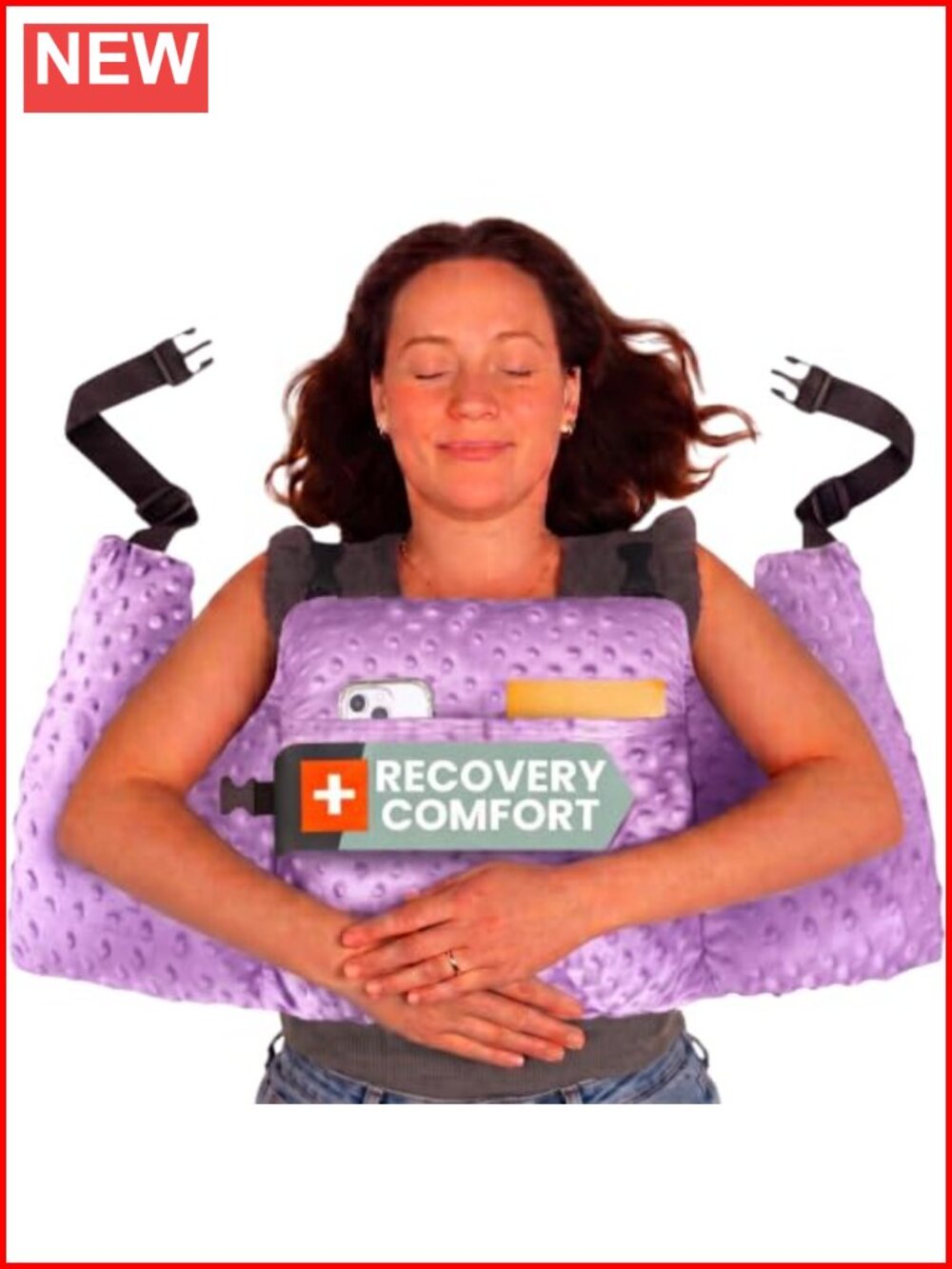 Post Mastectomy Pillow Wearable Chest Support Surgery Recovery